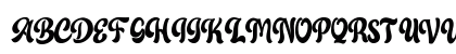 Balleny Regular Uppercase Preview