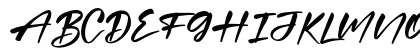 Quillajas Script Regular Uppercase Preview