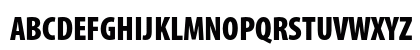 BerlinMyriad BlackCond Uppercase Preview