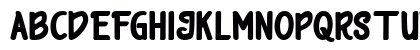 Tesalonica Script Regular Uppercase Preview