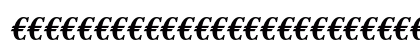 Euro Serif Bold Italic Uppercase Preview