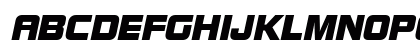 Nuts Oblique Uppercase Preview