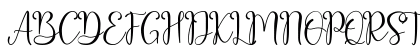 Melonida Regular Uppercase Preview