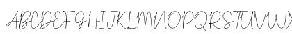 Carmelia Regular Uppercase Preview