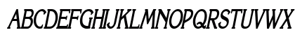 KeiraThin BoldItalic Uppercase Preview