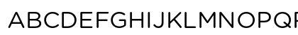 Gotham Rounded Book Uppercase Preview