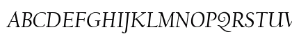 FBCalifornian Italic Uppercase Preview