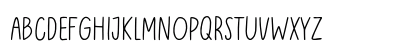 Avocade Regular Uppercase Preview