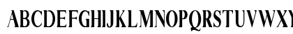 EXTRA Serif Regular Uppercase Preview