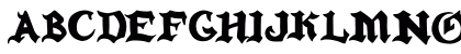 Wolfpack Halloweed Regular Uppercase Preview