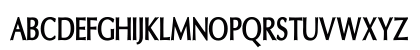 Oregon LDO Condensed Bold Uppercase Preview