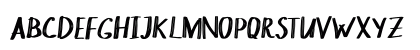 Chokle Regular Uppercase Preview