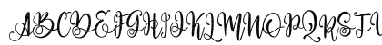 Paradiso Vintage Demo Regular Uppercase Preview