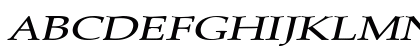PaduaExtended Italic Uppercase Preview