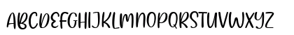Burswood Demo Regular Uppercase Preview