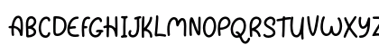 Lemon Press - Personal Use Regular Uppercase Preview