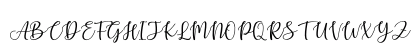 Hello Grizelle Regular Uppercase Preview