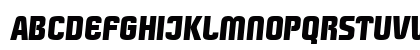 Pasadena Bold Italic Uppercase Preview