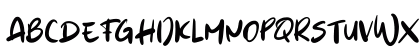 Wamatto Regular Uppercase Preview