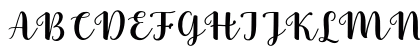 Fabitha Script Regular Preview