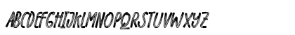 BLOGGER 1983 BRUSH Regular Uppercase Preview