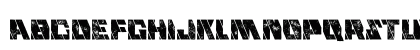 Mecha Grunge Grunge Uppercase Preview