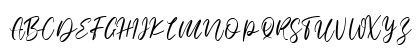 Walentiny Regular Uppercase Preview