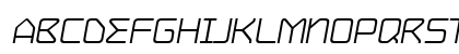 Hydrogen Italic Uppercase Preview