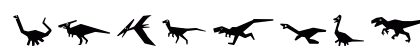 P22Prehistoric Regular Uppercase Preview