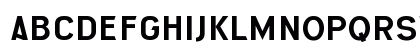 Walton Regular Uppercase Preview