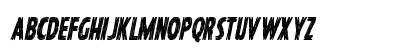 Hanging Tree Condensed Italic Condensed Italic Uppercase Preview