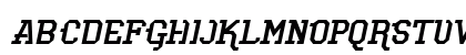 Voetter Italic Uppercase Preview