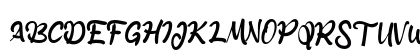 a Amylase Script Regular Preview