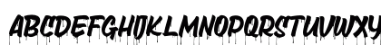 Death Markers Regular Uppercase Preview