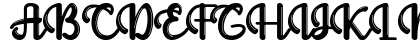 Allianta Personal Use Only Regular Uppercase Preview
