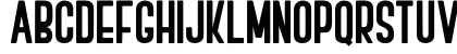 BOVEN 2 Regular Uppercase Preview