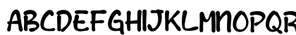 Crazy Midnight Regular Uppercase Preview