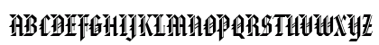 00802 Regular Uppercase Preview