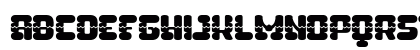 TAGURO Regular Uppercase Preview