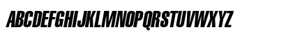 AGLettericaExtraCompressedC Italic Preview