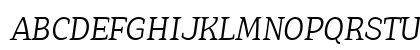 Isle Body PERSONAL USE Light Italic Uppercase Preview