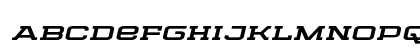 Cydonia Century Expanded Italic Expanded Italic Uppercase Preview
