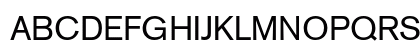 Akzidenz-Grotesk BQ Regular Uppercase Preview