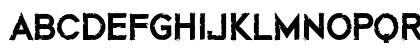 Mustafar Reloaded Regular Uppercase Preview