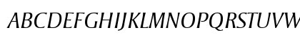 StrayhornMT-Light LightItalic Uppercase Preview