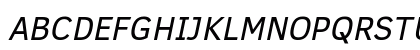 Cadman Italic Uppercase Preview