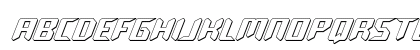 Robo-Clone Outline Outline Uppercase Preview