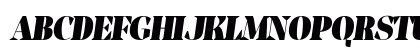 Jaymont PERSONAL Black Italic Uppercase Preview