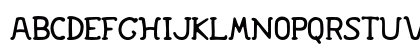 FontSoupCatalan Regular Uppercase Preview