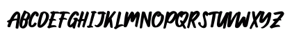 Ghosie demo Regular Uppercase Preview